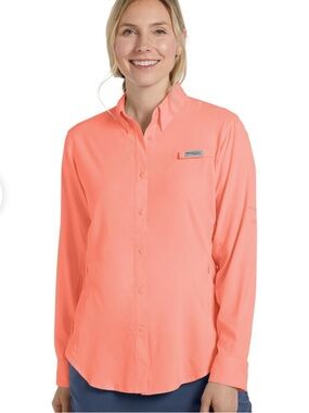 Columbia Coral Long-Sleeve Button Shirt